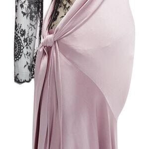 black a line dresses A-Line Prom Dress, Elegant A-Line Evening Party Dress Size:7/41 MerchCategory4:KNIT - MIDI DRESS A-Line Asymmetrical Ankle Length